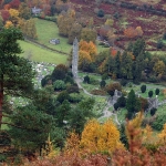 Blick auf Glendalough